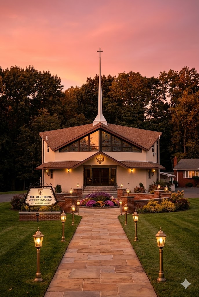 The church at dusk
